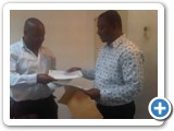 Handling Certificate to Course Attendee